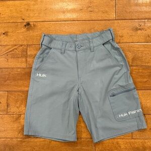 Huk Men's Blue Fishing Shorts